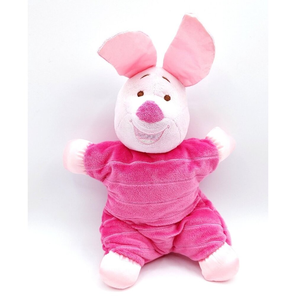 Kids Preferred Piglet Satin Crinkle Ears Star Shape Plush Lovey Winnie Pooh Baby